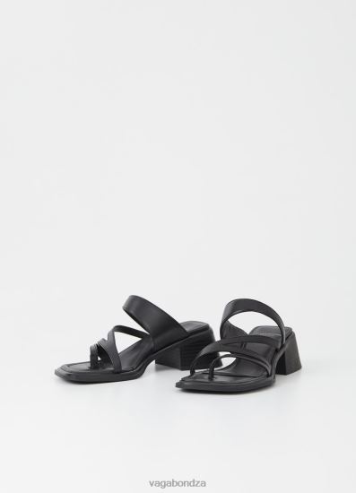 Sandals | Vagabond Ines Sandals Black Leather Women DPX4849