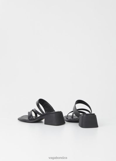 Sandals | Vagabond Ines Sandals Black Leather Women DPX4849