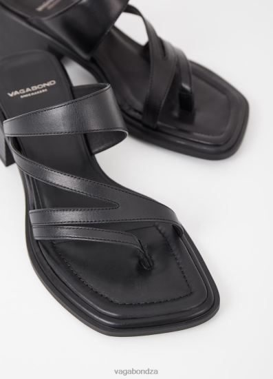 Sandals | Vagabond Ines Sandals Black Leather Women DPX4849