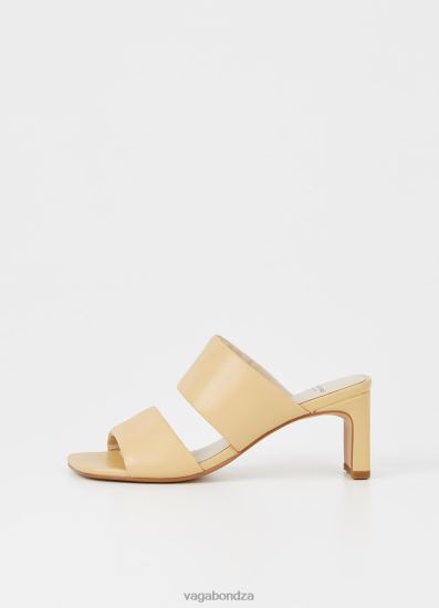 Sandals | Vagabond Luisa Sandals Light Yellow Leather Women DPX4862