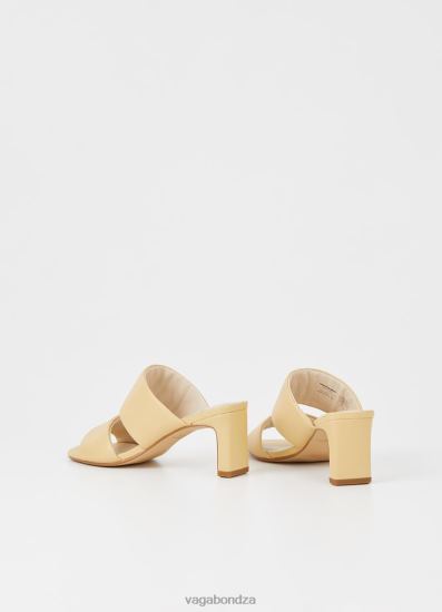 Sandals | Vagabond Luisa Sandals Light Yellow Leather Women DPX4862