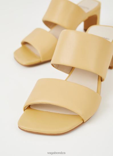 Sandals | Vagabond Luisa Sandals Light Yellow Leather Women DPX4862