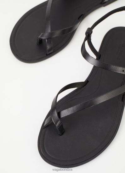 Sandals | Vagabond Tia 2.0 Sandals Black Leather Women DPX4833