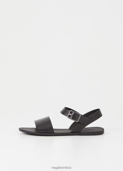 Sandals | Vagabond Tia 2.0 Sandals Black Leather Women DPX4835