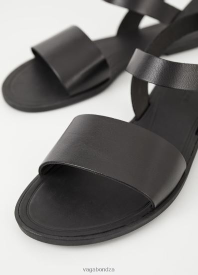 Sandals | Vagabond Tia 2.0 Sandals Black Leather Women DPX4835