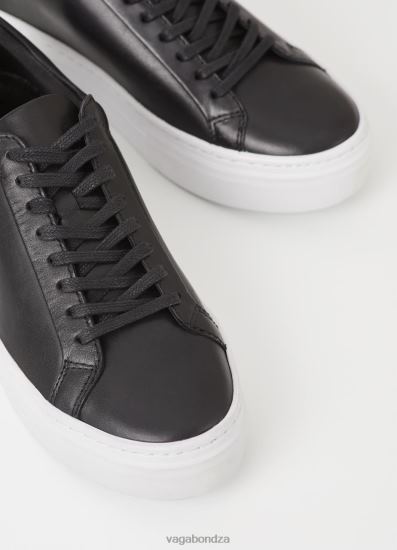 Sneakers | Vagabond Zoe Platform Sneakers Black Leather Women DPX48187